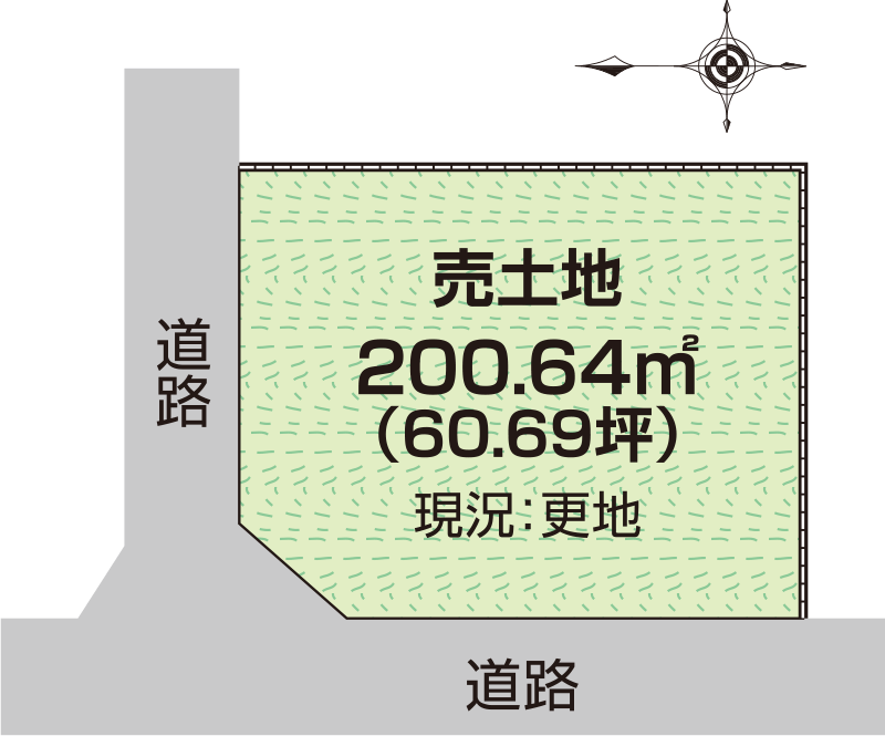 アスカーサ楠葉朝日Ⅲの区画図