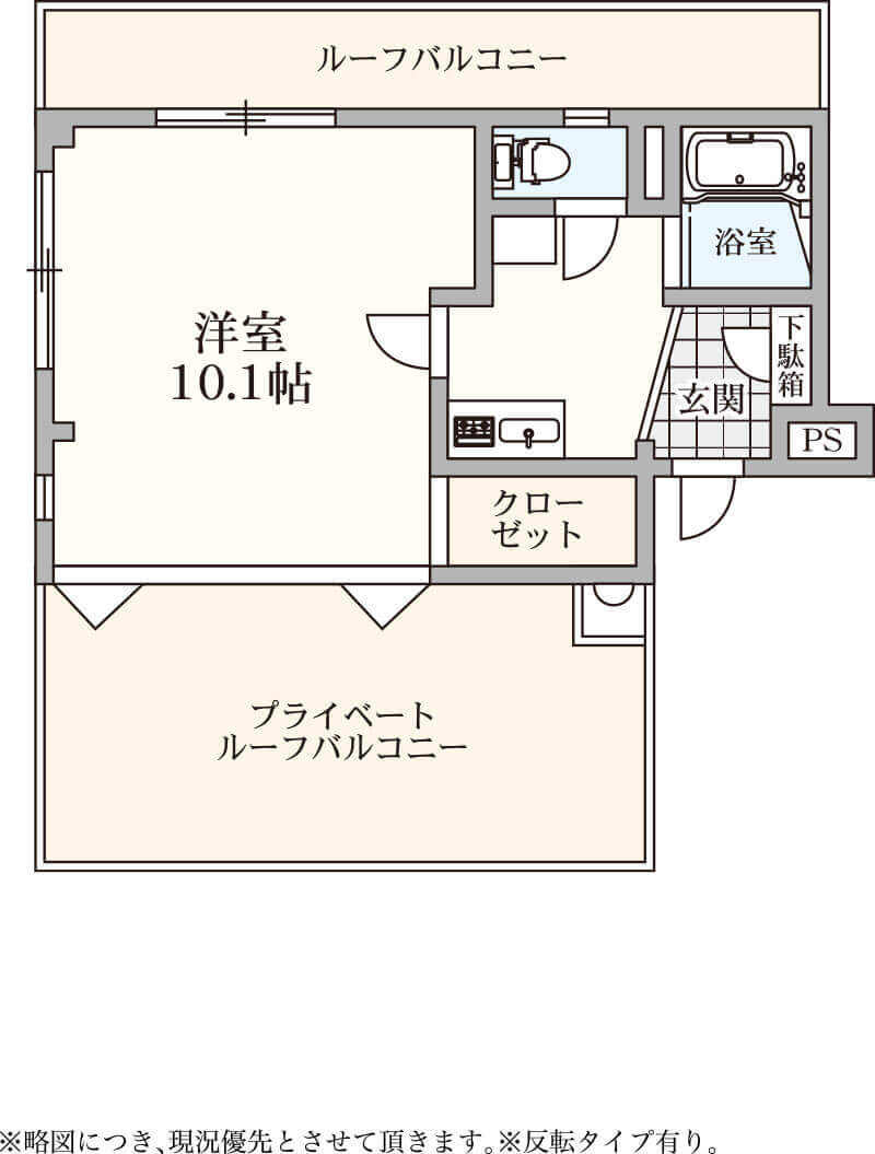 【賃貸マンション】飛鳥第二ビル（大門ガーデンビル）の間取り